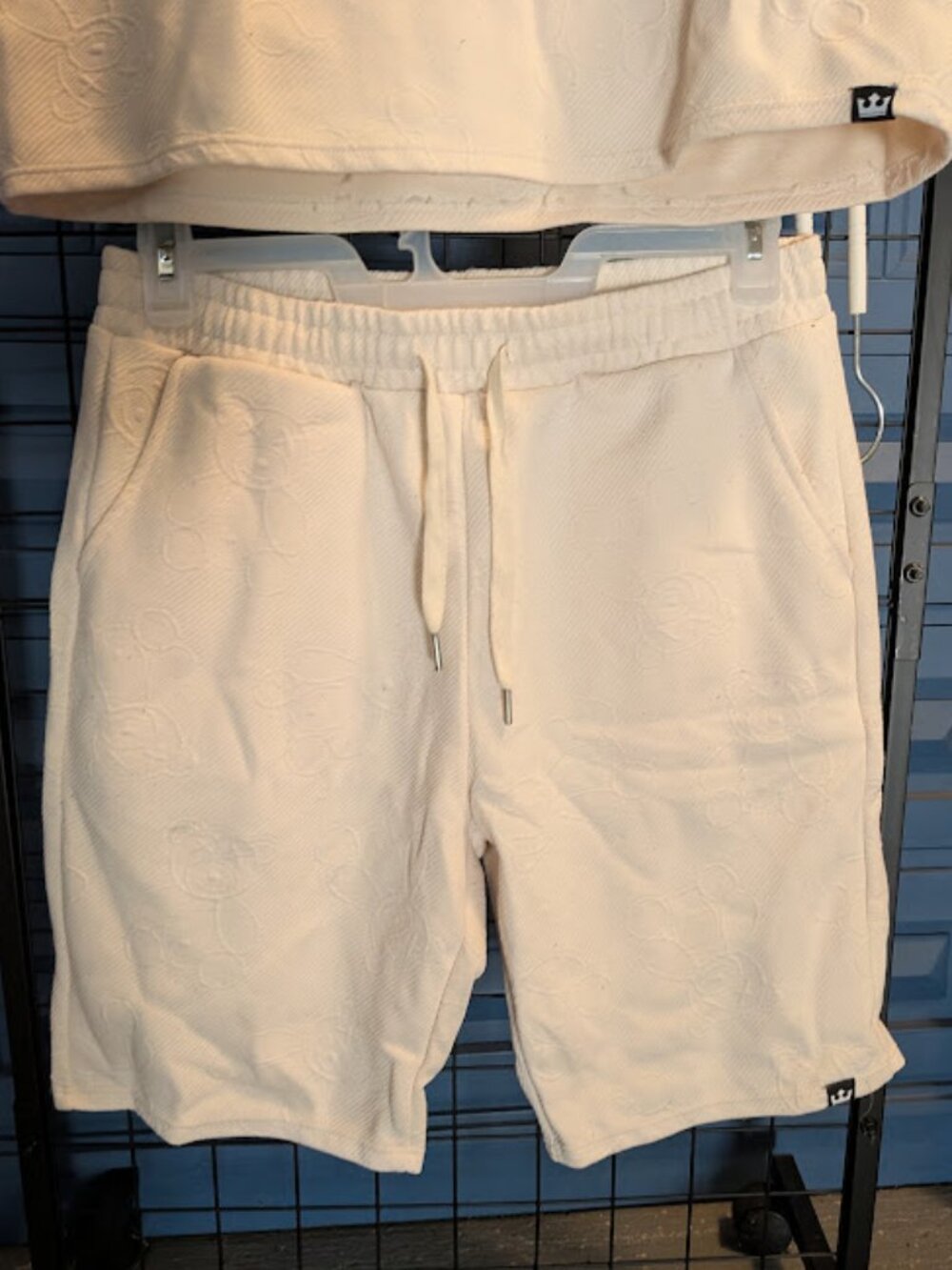 G-NET Cream Color Matching Short Set - Picture 2 of 12